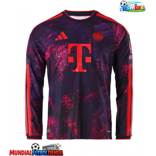 Camiseta Bayern Munich Tercera Equipación Replica 2026-27 mangas largas